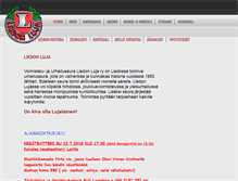 Tablet Screenshot of liedonluja.fi